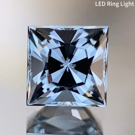 Bluish Grey Spinel 0.75ct / Iron Cobalt / Tanzania