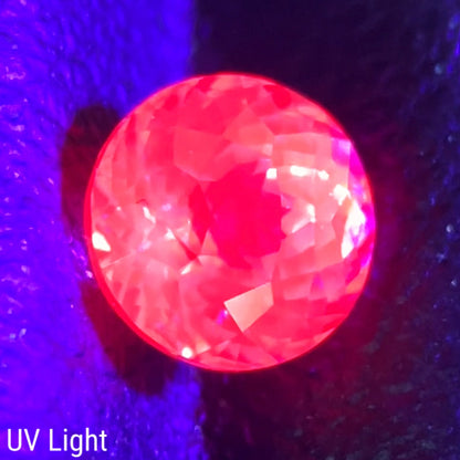 Orangy Pink Spinel 0.546ct / Tanzania
