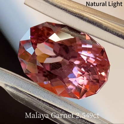 Malaya Garnet 2.549ct