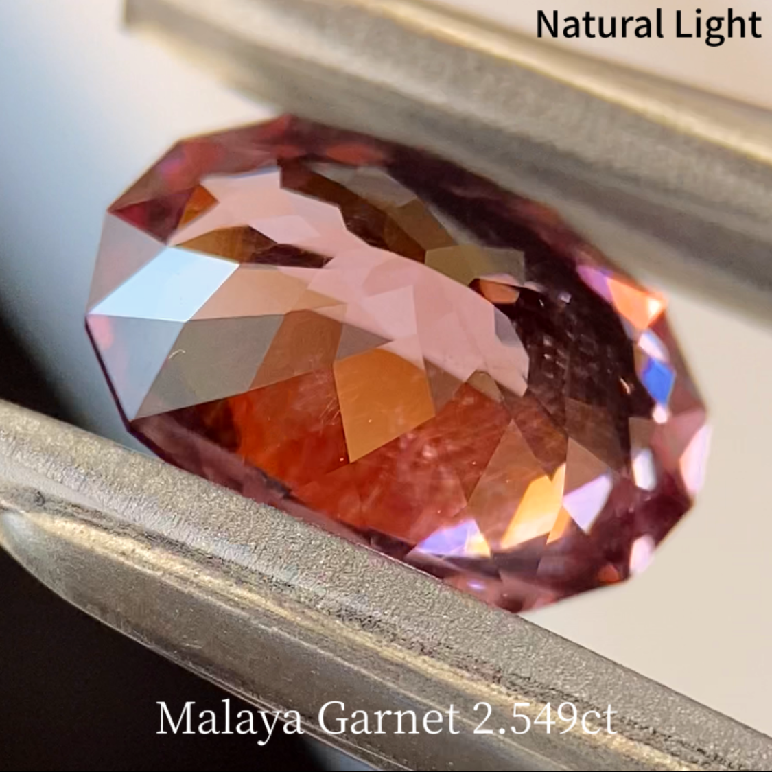 Malaya Garnet 2.549ct