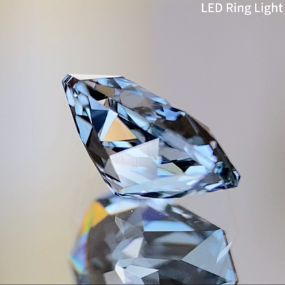 Bluish Grey Spinel 0.57ct / Iron Cobalt / Tanzania