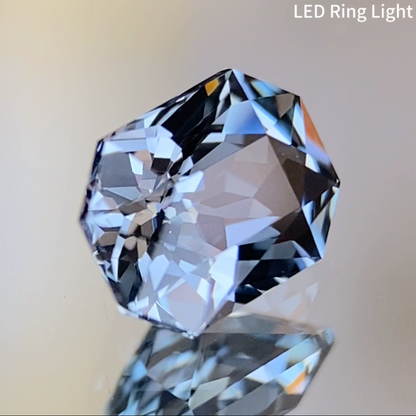 Bluish Grey Spinel 0.57ct / Iron Cobalt / Tanzania