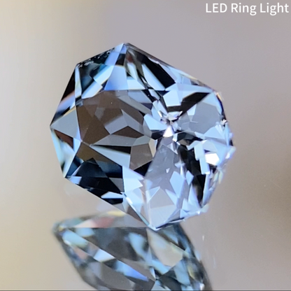 Bluish Grey Spinel 0.57ct / Iron Cobalt / Tanzania