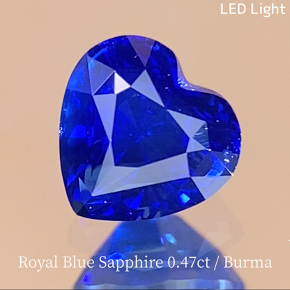 Royal Blue Sapphire 0.475ct / Burma