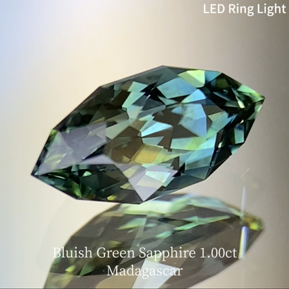 Bluish Green Sapphire 1.00ct / Madagascar