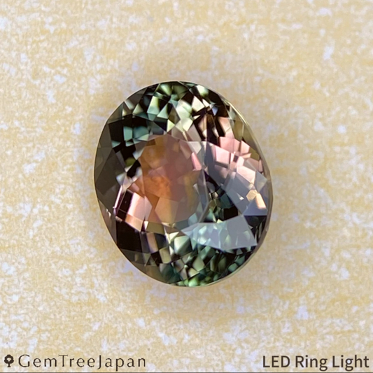 Parti-Color Tourmaline 0.870ct / Brazil
