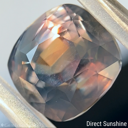 Un-Heat Parti-Color Sapphire 6.533ct / Nigeria