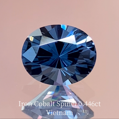 Iron Cobalt Spinel 0.446ct / Vietnam