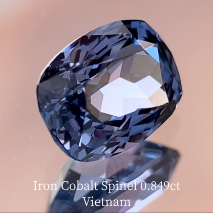 Iron Cobalt Spinel 0.849ct / Vietnam