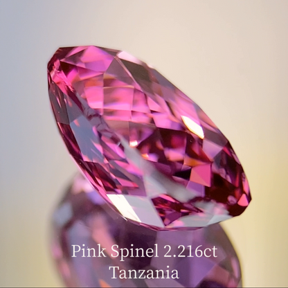 Pink Spinel 2.216ct / Tanzania