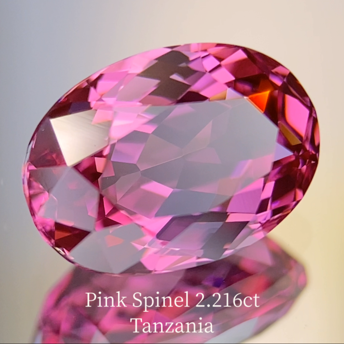 Pink Spinel 2.216ct / Tanzania