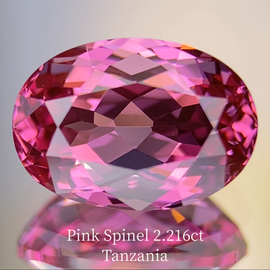 Pink Spinel 2.216ct / Tanzania