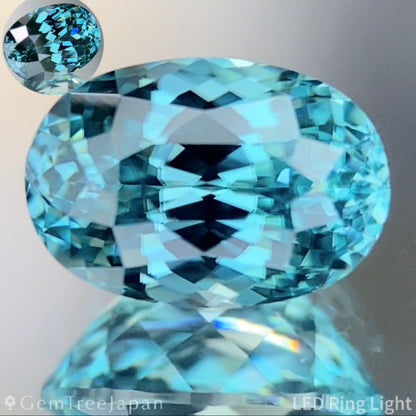 Blue Zircon 2.063ct (Tenebresence) / Cambodia