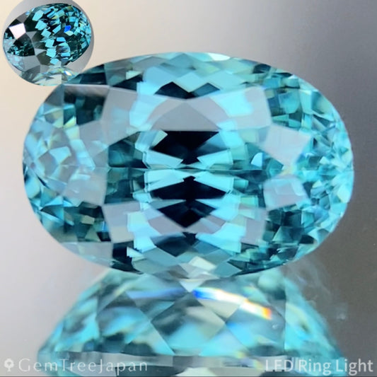 Blue Zircon 2.063ct (Tenebresence) / Cambodia