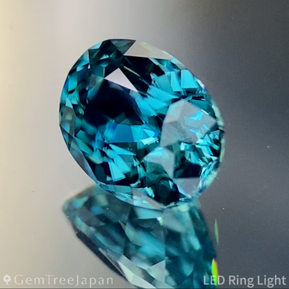 Greenish Blue Zircon 1.19ct / Cambodia