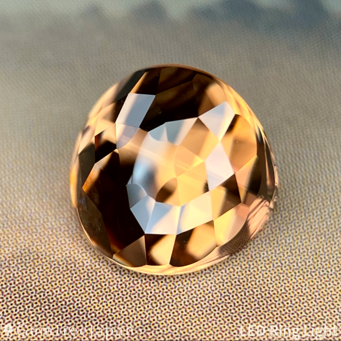 "Golden Lens Eye" Zircon 2.790ct / Tanzania