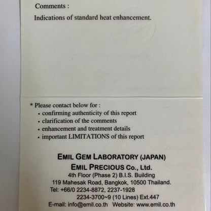 Parti-Color Sapphire 0.693ct / Cameroon