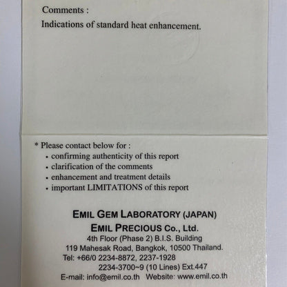 【One Price】Parti-Color Sapphire 0.317ct / Madagascar