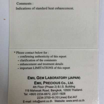 Greenish Blue Sapphire 1.006ct / Nigeria