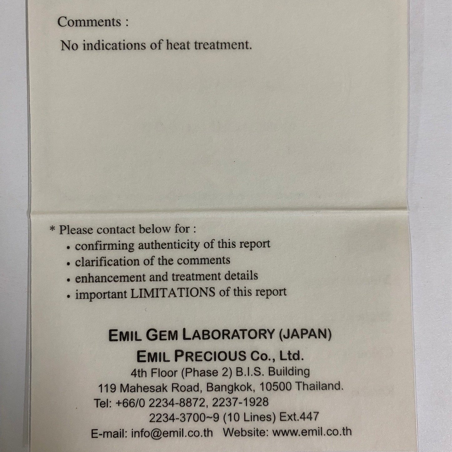 Un-Heat Ruby 0.323ct / Thailand