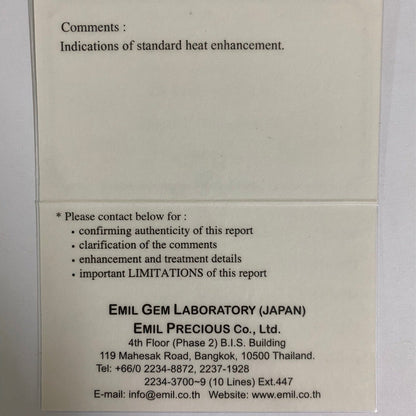 Ruby 0.304ct / Thailand