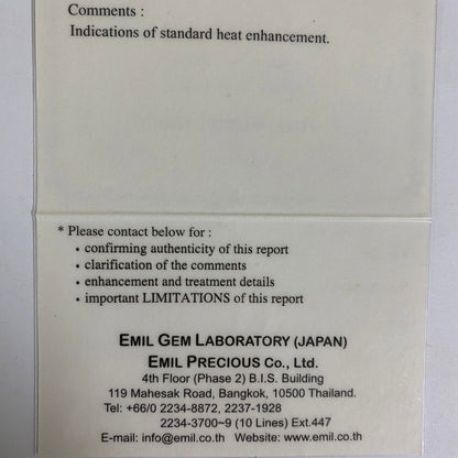 Ruby 0.088ct / Thailand