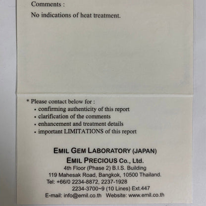 Un-Heat Ruby 0.173ct / Vietnam