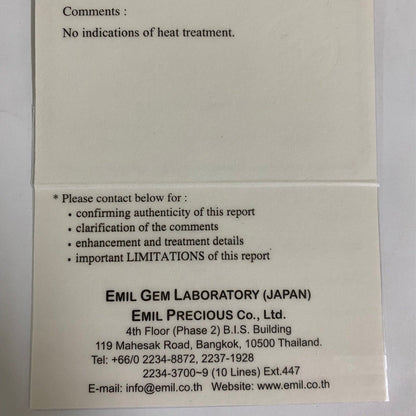 Un-Heat Ruby 0.144ct / Vietnam