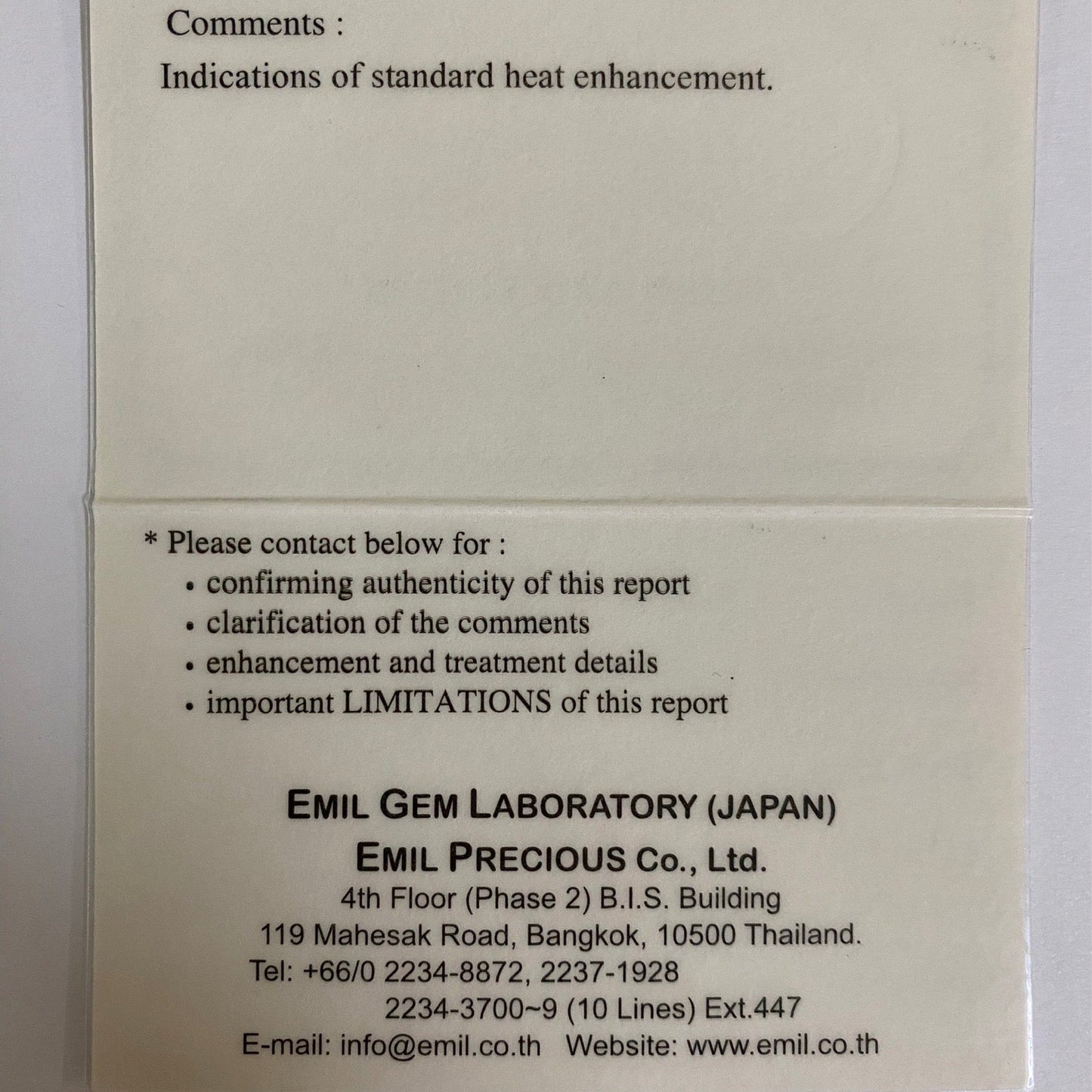 Ruby 0.192ct / Thailand