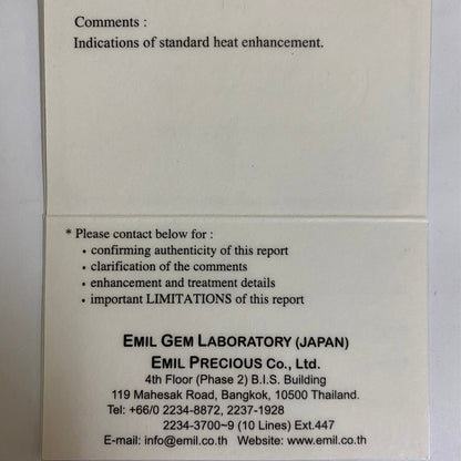 Kanchanaburi Sapphire 0.501ct / Thailand