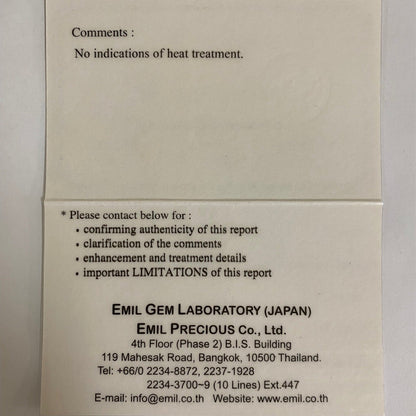 Un-Heat Sapphire 1.067ct / Kanchanaburi
