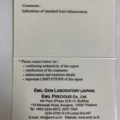 Parti-Color Sapphire 1.011ct / Kanchanaburi(Thailand)