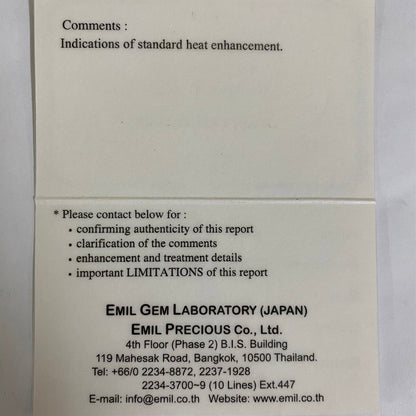 "Ice Mint Blue" Sapphire 0.655ct / Kanchanaburi (Thailand)