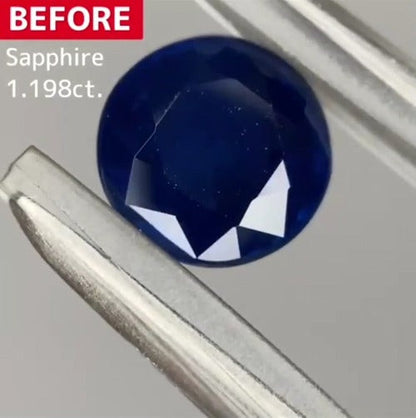 【BEFORE宝石】サファイア 1.198ct