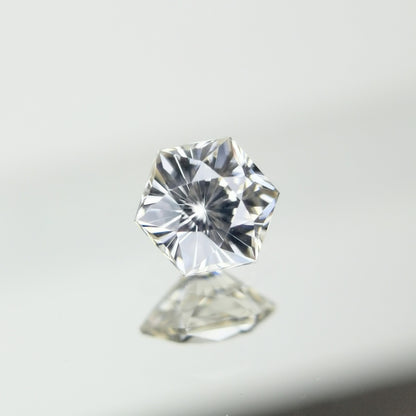 【Trial】“Snowflake” Colorless Zircon 0.38ct / Cambodia
