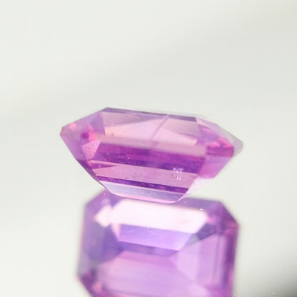 【Trial】“Pink Purple” Un-Heat Sapphire 0.414ct / Madagascar