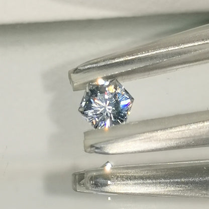 【Trial】“Snowflake” Colorless Zircon 0.39ct / Cambodia