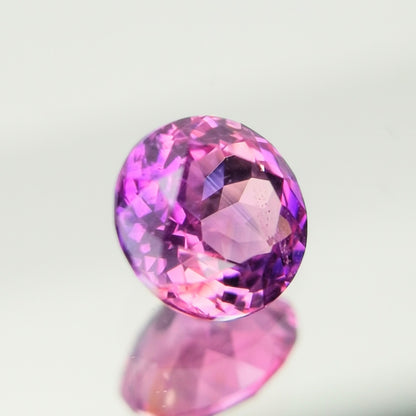 【Trial】“Purple Pink” Un-Heat Sapphire 0.392ct / Vietnam