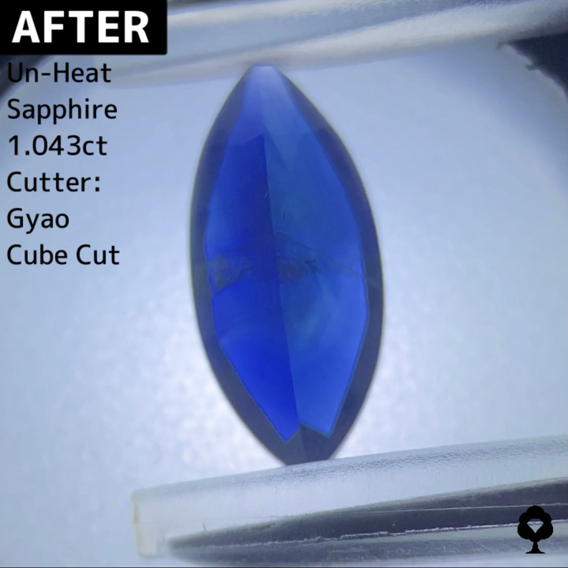 [For customers only] Preformed sapphire 1.66ct ★ No. 2 ★