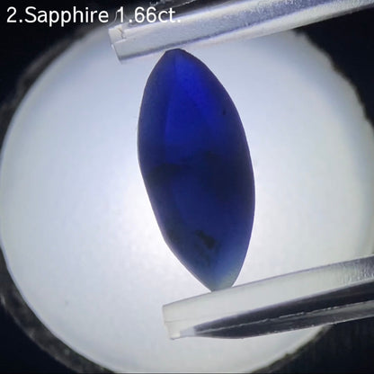 [For customers only] Preformed sapphire 1.66ct ★ No. 2 ★