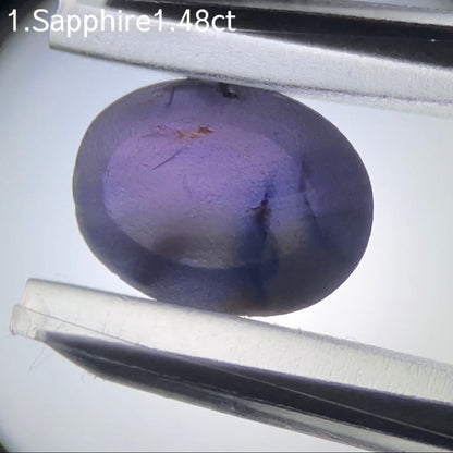 [For customers only] Preformed sapphire 1.48ct ★No. 1★