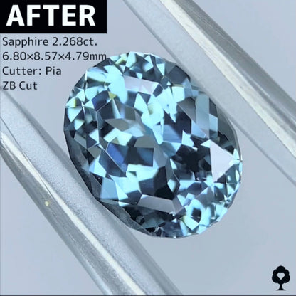 Kanchanaburi Sapphire 2.268ct