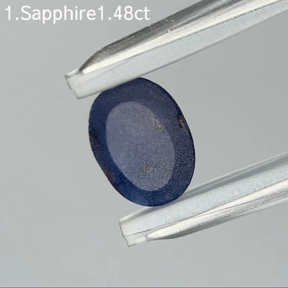 [For customers only] Preformed sapphire 1.48ct ★No. 1★