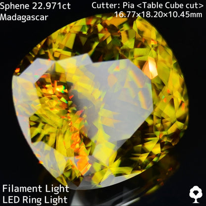 Sphene 22.971ct / Madagascar