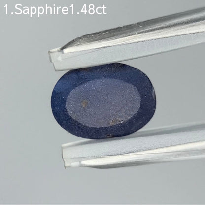 [For customers only] Preformed sapphire 1.48ct ★No. 1★