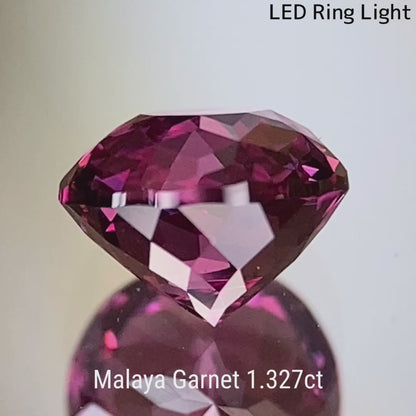 Malaya Garnet 1.327ct