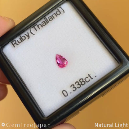 Ruby 0.338ct / Thailand