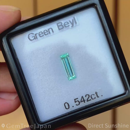 Green Beryl 0.542ct / Nigeria
