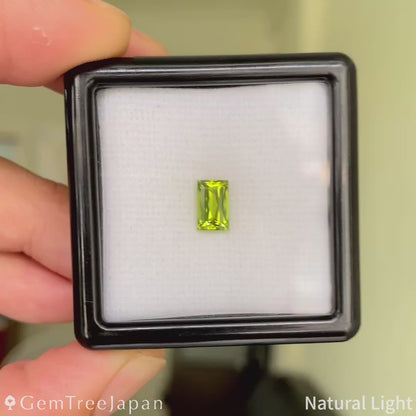 【Trial Price】"Scissors Cut" Peridot 1.00ct / U.S.A.