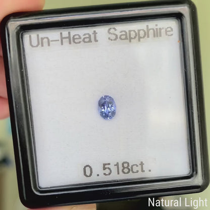 Un-Heat Sapphire 0.518ct / Sri Lanka